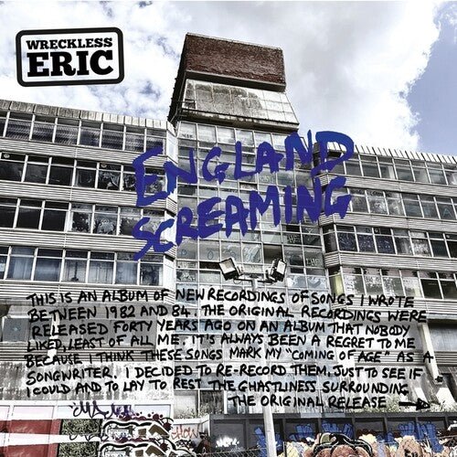 WRECKLESS ERIC - ENGLAND SCREAMING - RECORD