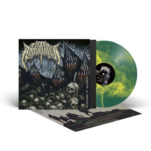 TOTAL ANNIHILATION - MOUNTAINS OF MADNESS - GREEN/YELLOW - RECORD