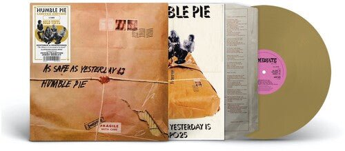 HUMBLE PIE - AS SAFE AS YESTERDAY - GOLD VINYL - RECORD