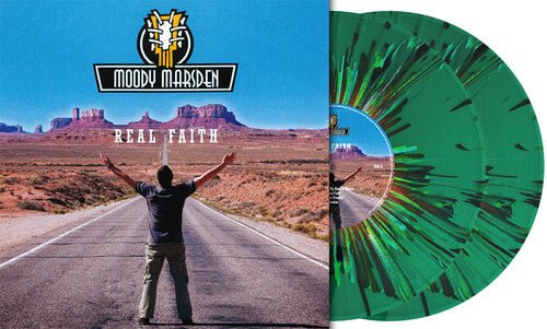 MOODY MARSDEN - REAL FAITH - SPLATTER VINYL - RECORD