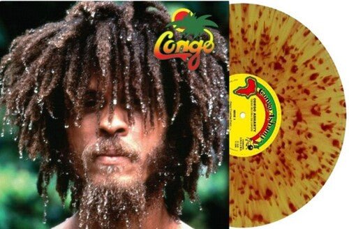 CONGOS - CONGO ASHANTI Yellow & Red Splatter - RECORD