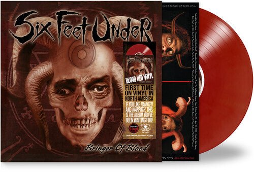 SIX FEET UNDER - BRINGER OF BLOOD - BLOOD RED - RECORD