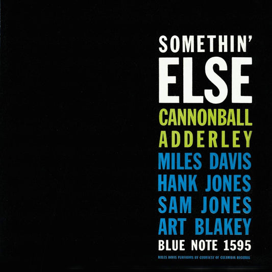 ADDERLEY,CANNONBALL - SOMETHIN ELSE - RECORD