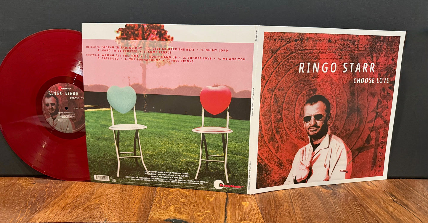 Ringo Starr - Choose Love Ruby Red - RECORD