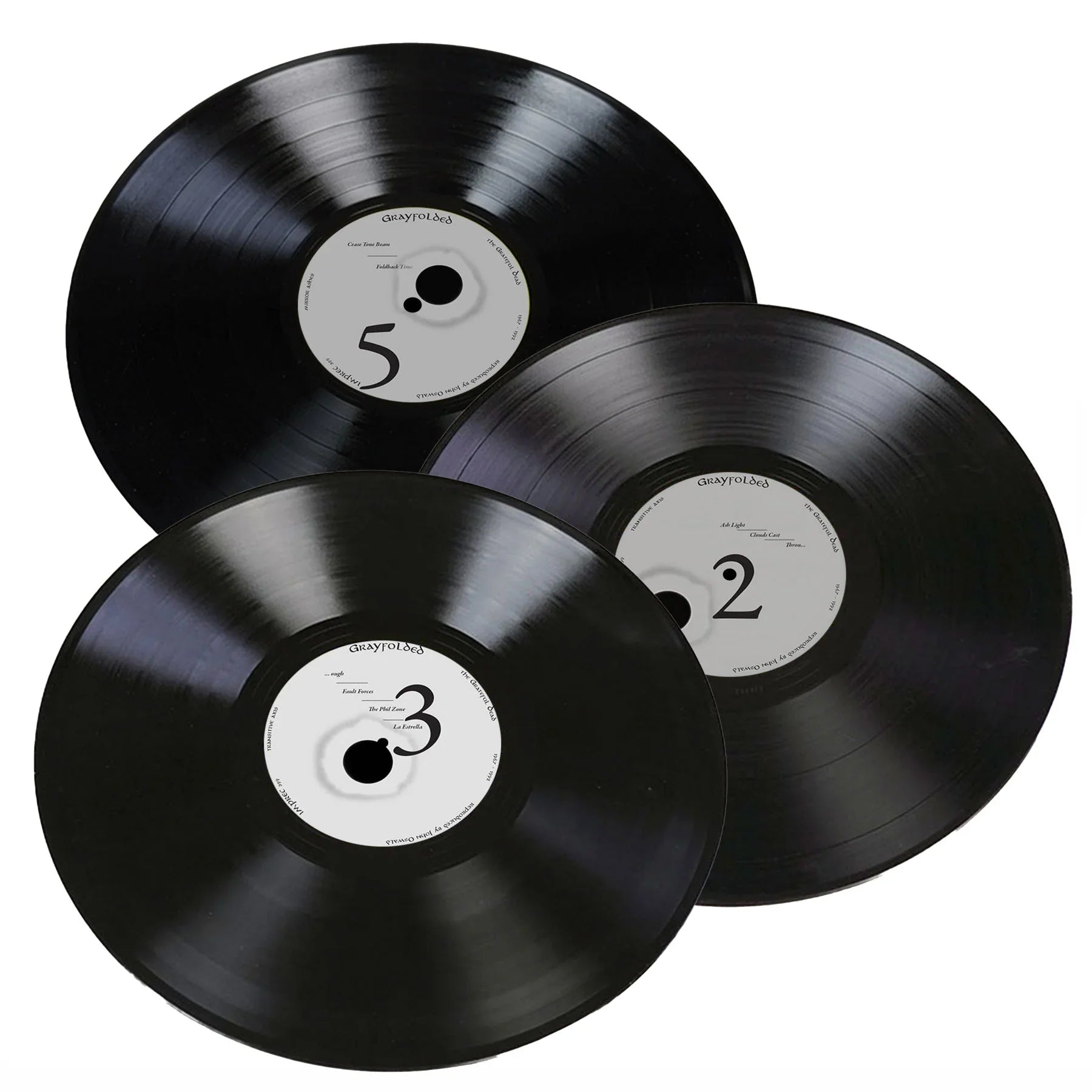 GRATEFUL DEAD - GRAYFOLDED - RECORD