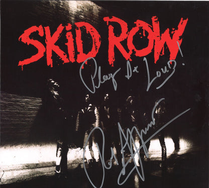 Rob Affuso Autographed and Inscribed "Play It Loud" Skid Row Purple - RECORD