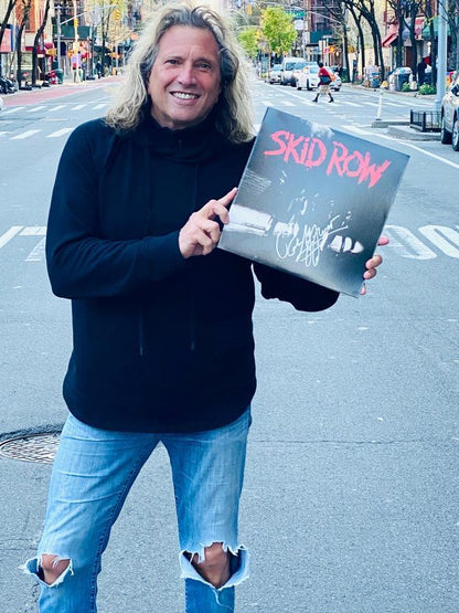 Rob Affuso Autographed and Inscribed "Play It Loud" Skid Row Purple - RECORD