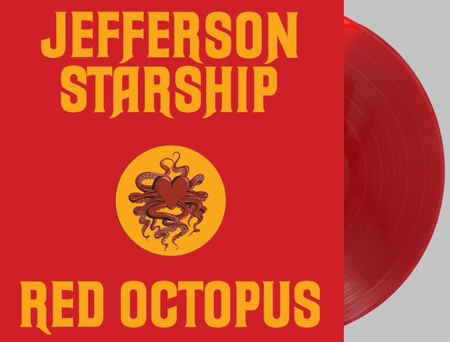 JEFFERSON STARSHIP - RED OCTOPUS W/ BONUS TRACKS RED - RECORD
