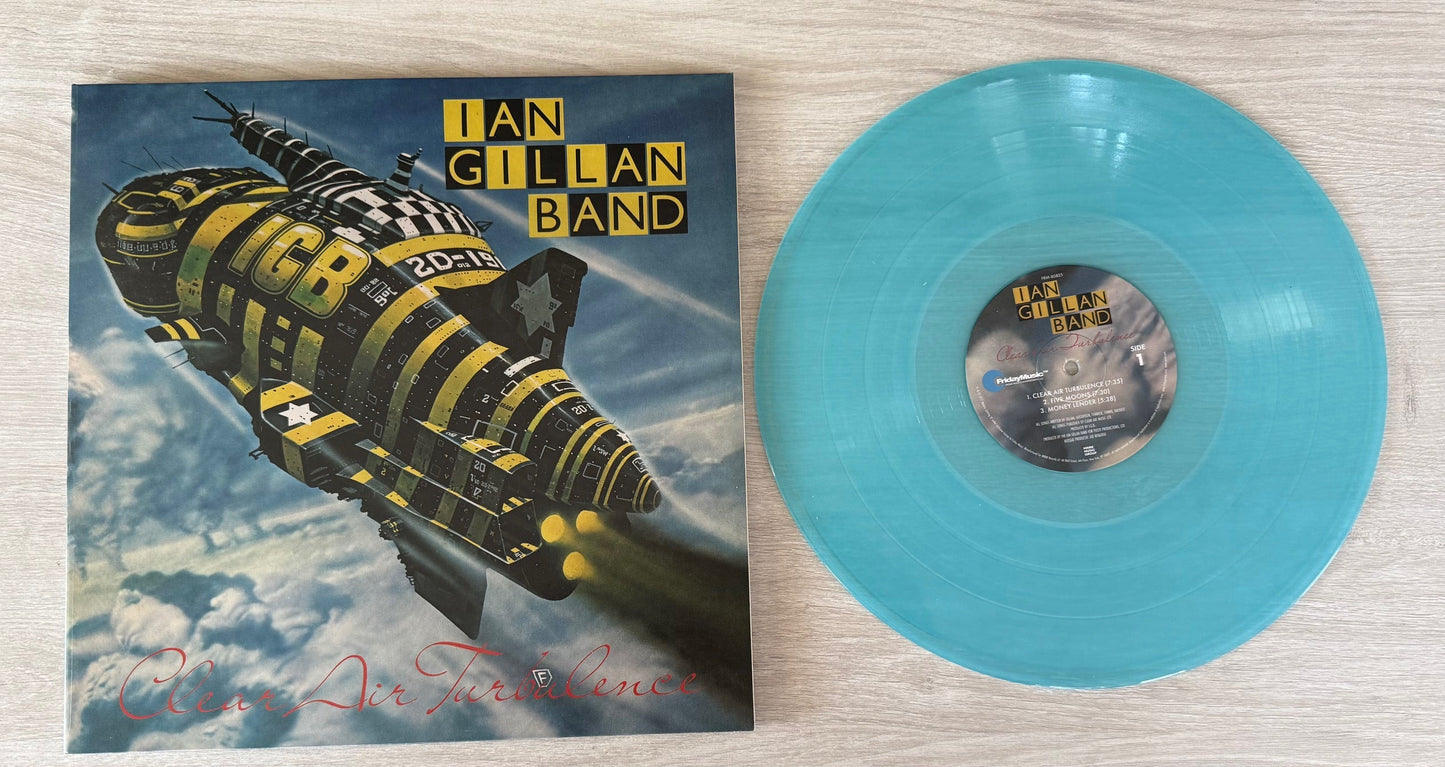 Ian Gillan Band - Clear Air Turbulence   50th Anniversary Edition Clear Blue - RECORD