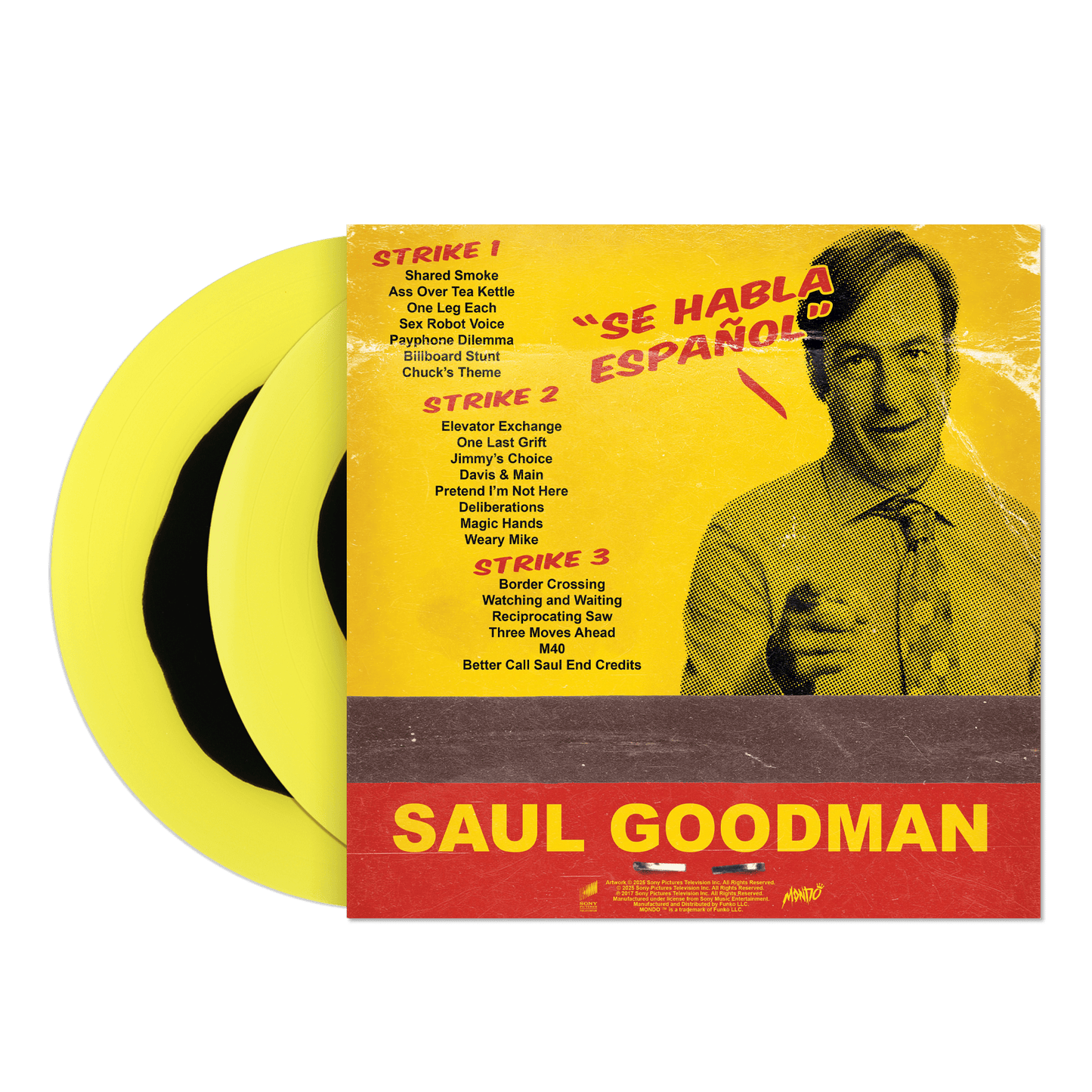 Better Call Saul - Vol 1 (10th Anniversary Edition) 2 Colored - RECORD