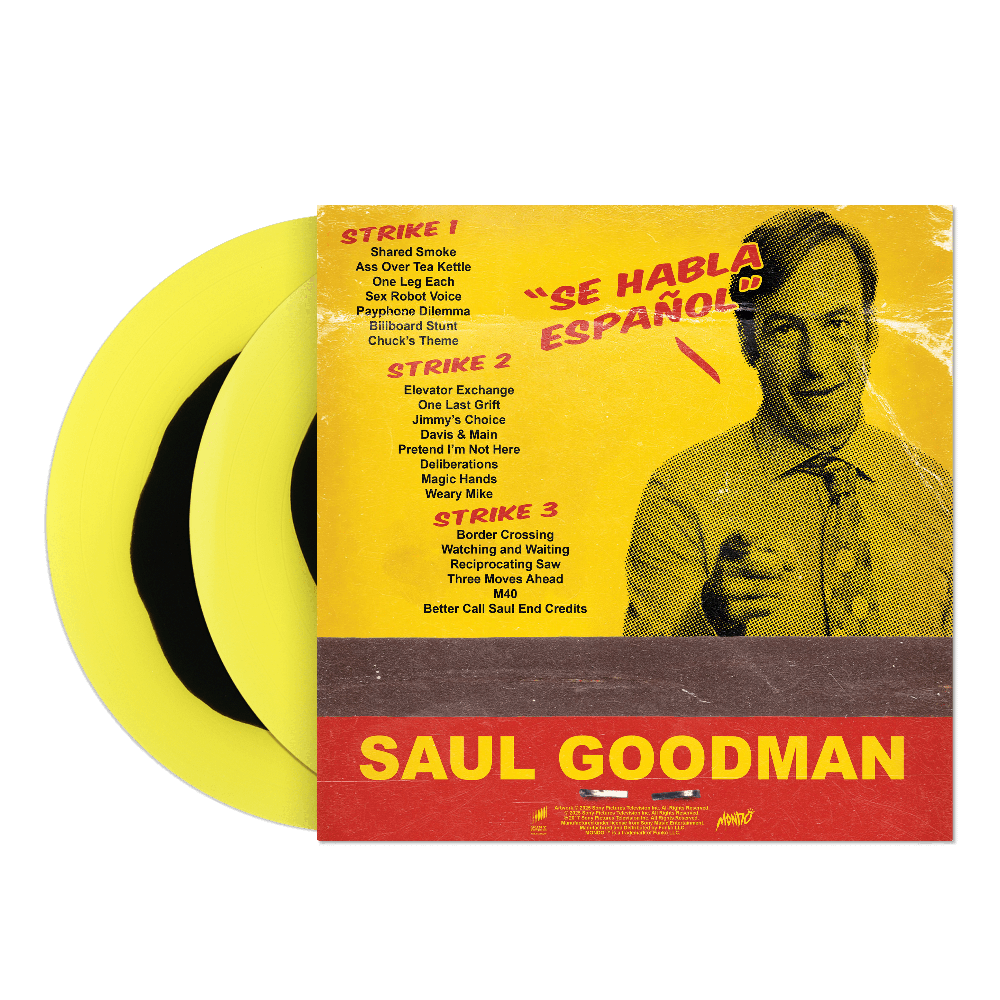 Better Call Saul - Vol 1 (10th Anniversary Edition) 2 Colored - RECORD