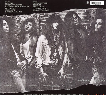 Rob Affuso Autographed and Inscribed "Play It Loud" Skid Row Purple - RECORD