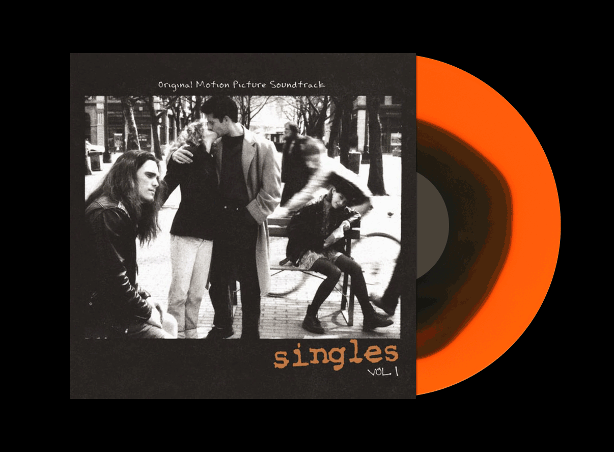Singles Original Motion Picture Soundtrack Black Hole Sun Colored  - RECORD