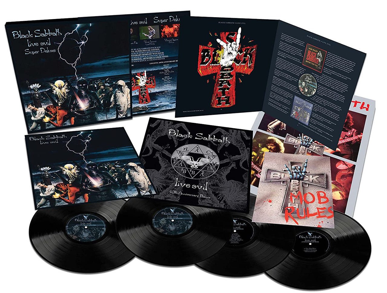 BLACK SABBATH - LIVE EVIL (40TH ANNIVERSARY) - RECORD