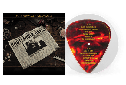 John Popper & Jono Manson - Bootlegger Days!! Picture Disc w/ Autograph - RECORD