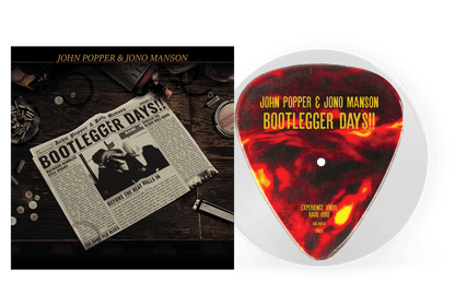 John Popper & Jono Manson - Bootlegger Days!! Picture Disc w/ Autograph - RECORD