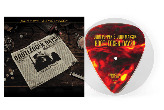 John Popper & Jono Manson - Bootlegger Days!! Picture Disc w/ Autograph - RECORD
