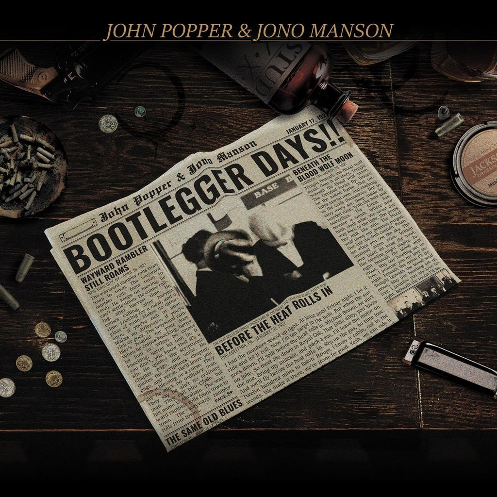 John Popper & Jono Manson - Bootlegger Days!! Blood Wolf Moon - RECORD