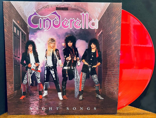 Cinderella - Night Songs (180 Gram Red Audiophile Vinyl/Limited Anniversary Edition - RECORD