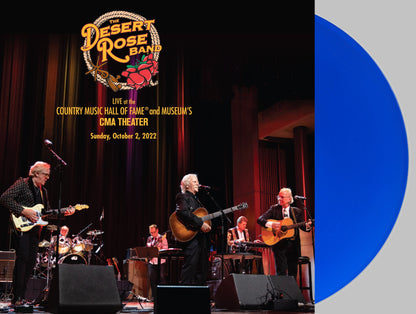 Desert Rose Band - Live At The Country Music Hall Of Fame And Museum 10-2-22 Cobalt Blue Vinyl/Limited Edition - RECORD