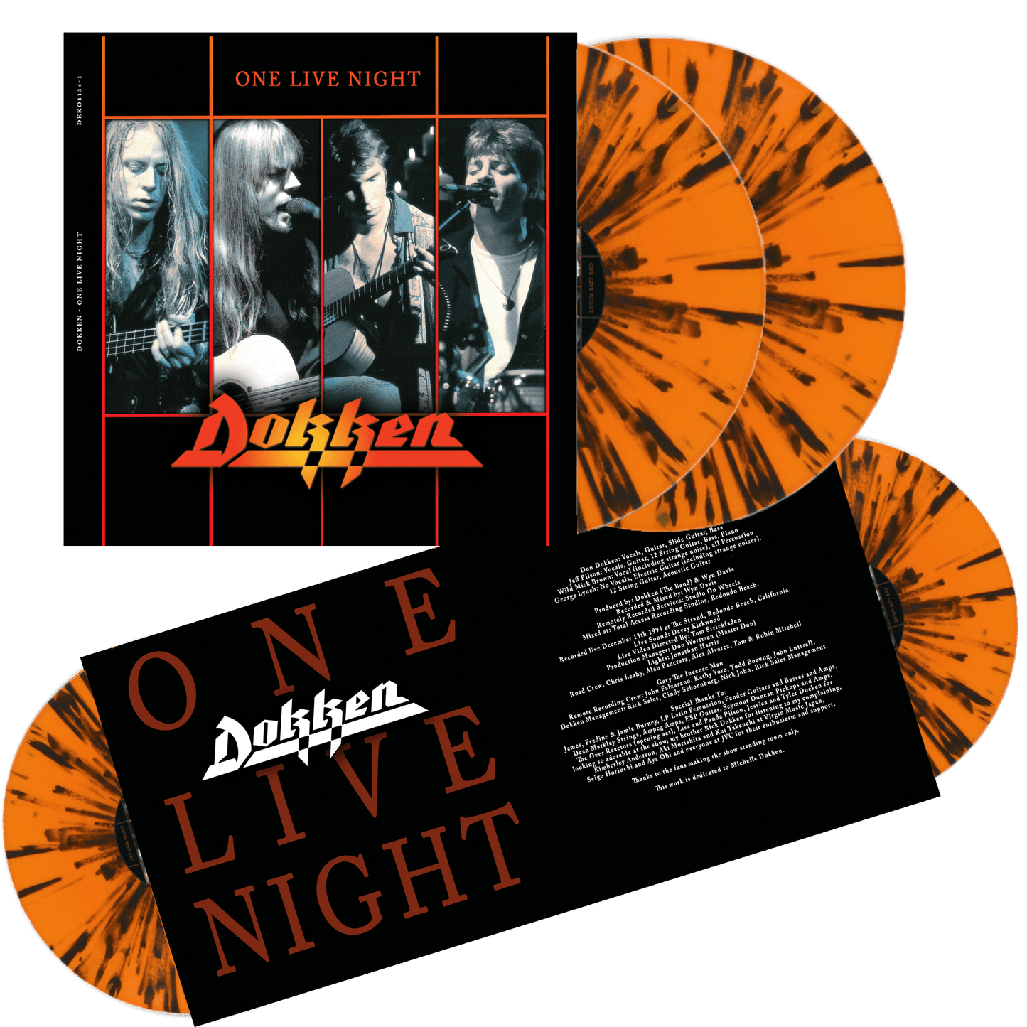 Dokken - One Live Night Orange - RECORD