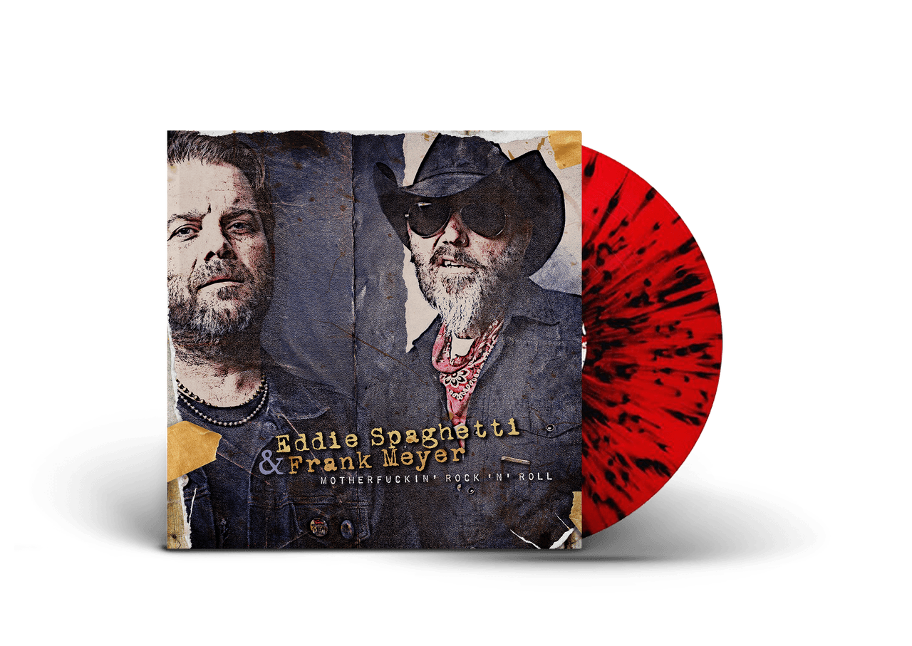 Eddie Spaghetti & Frank Meyer - Motherfuckin' Rock `N' Roll Red/Black Splatter - RECORD