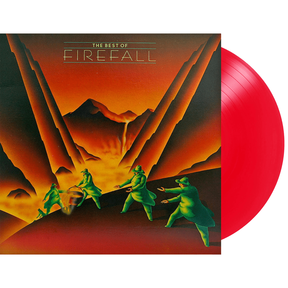 FIREFALL - THE BEST OF FIREFALL Translucent Red - RECORD