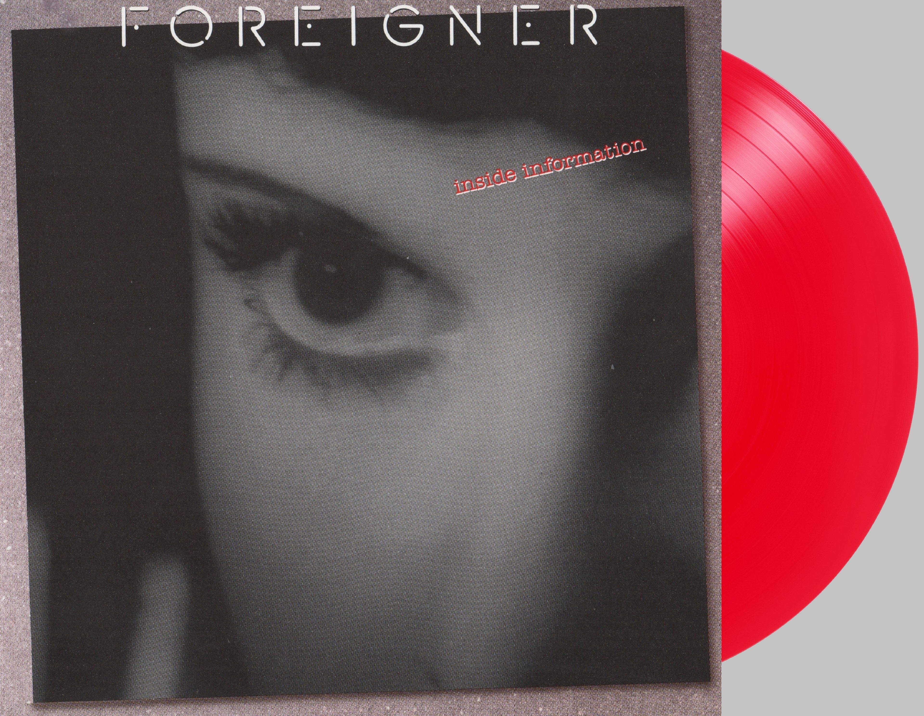FOREIGNER - INSIDE INFORMATION Clear Red - RECORD