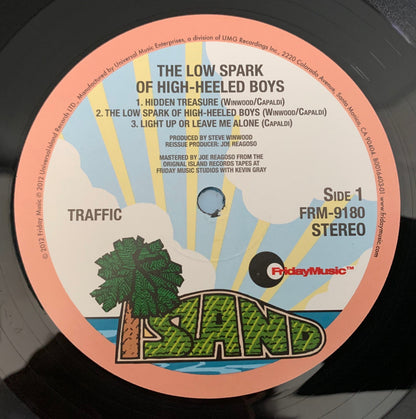 TRAFFIC - LOW SPARK OF HIGH HEELED BOYS Blue - RECORD