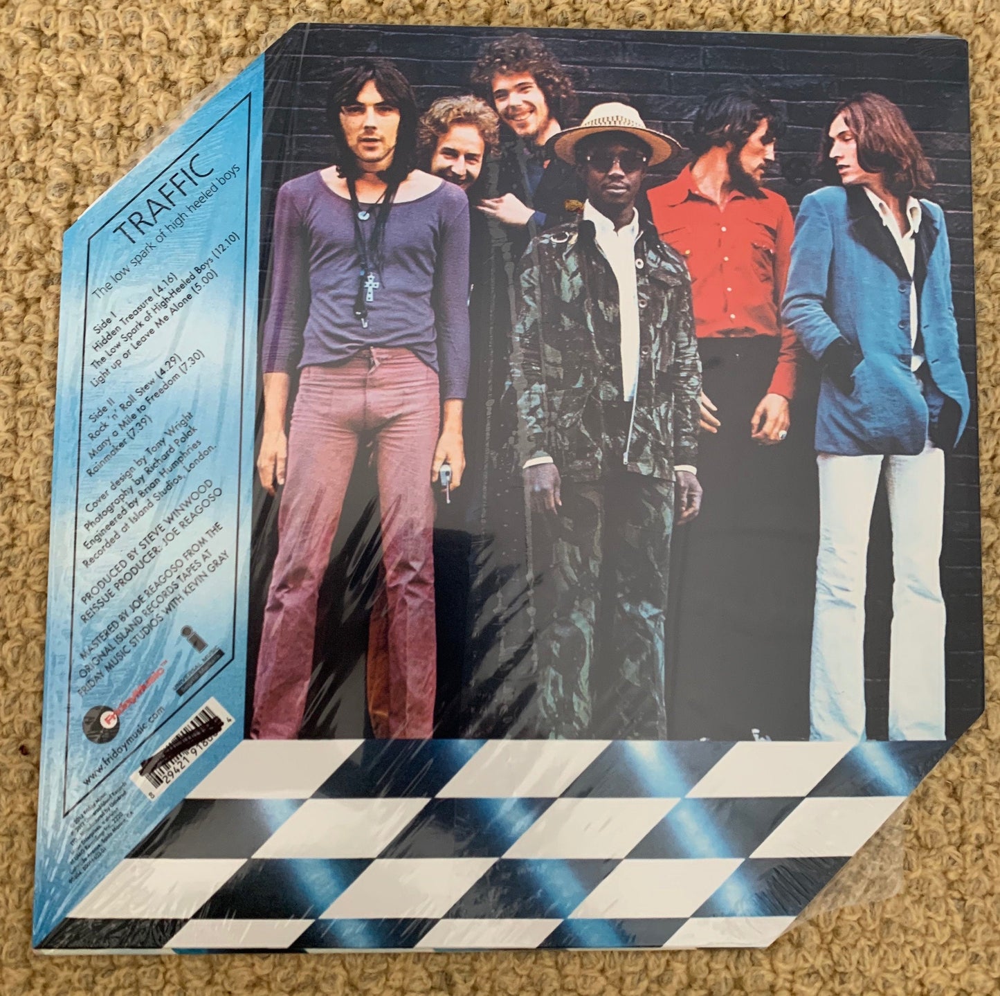 TRAFFIC - LOW SPARK OF HIGH HEELED BOYS Blue - RECORD