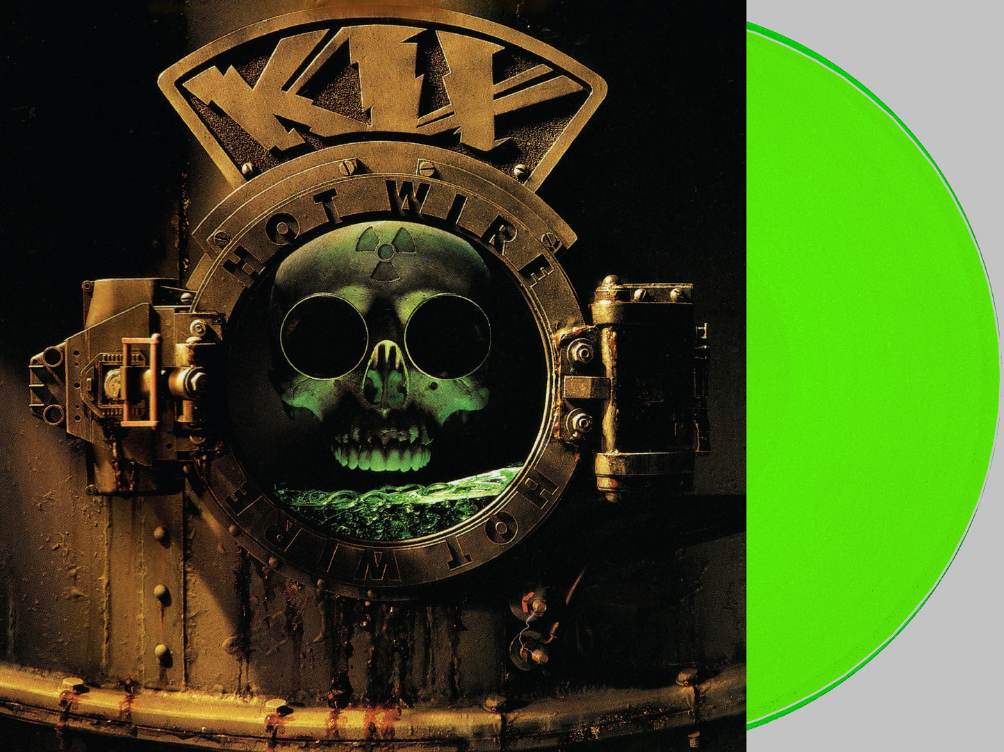 KIX - Hot Wire Glow In The Dark Green Vinyl/25th Anniversary Edition) - RECORD