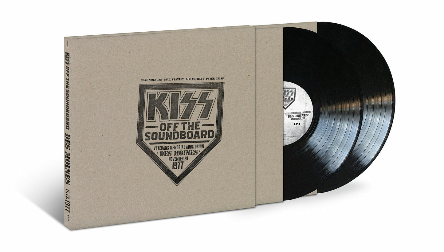KISS - OFF THE SOUNDBOARD: LIVE IN DES MOINES 1977 - RECORD