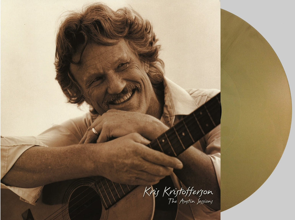 KRIS KRISTOFFERSON - THE AUSTIN SESSIONS 25TH ANNIVERSARY DELUXE EDITION Gold - RECORD