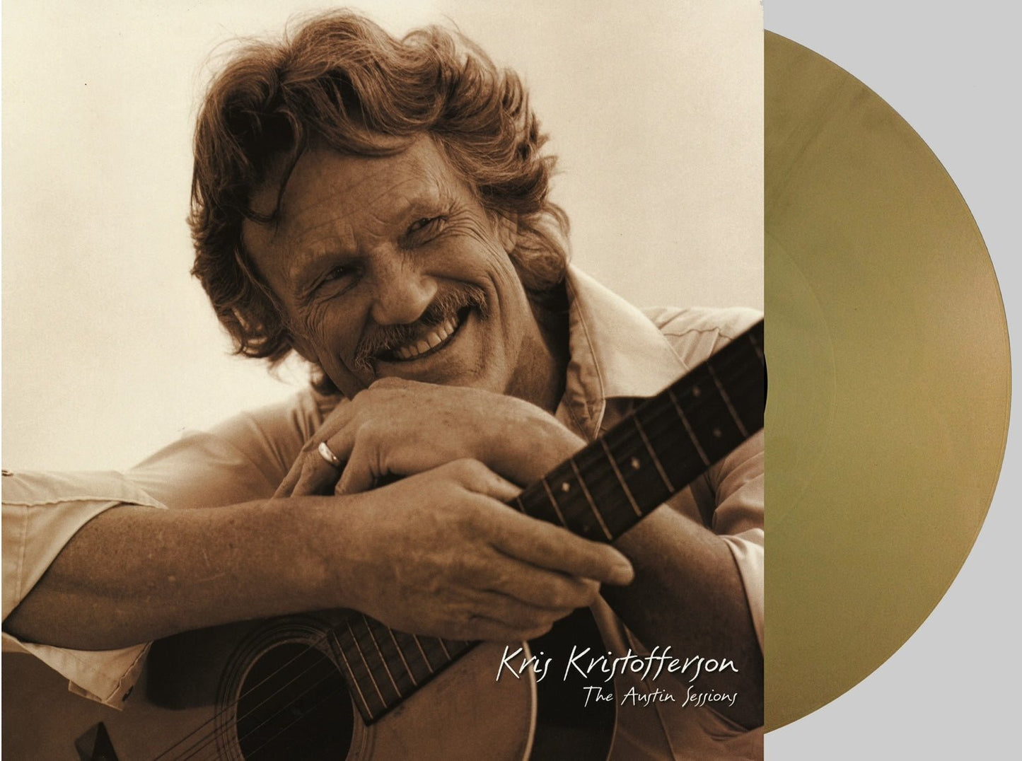 KRIS KRISTOFFERSON - THE AUSTIN SESSIONS 25TH ANNIVERSARY DELUXE EDITION Gold - RECORD