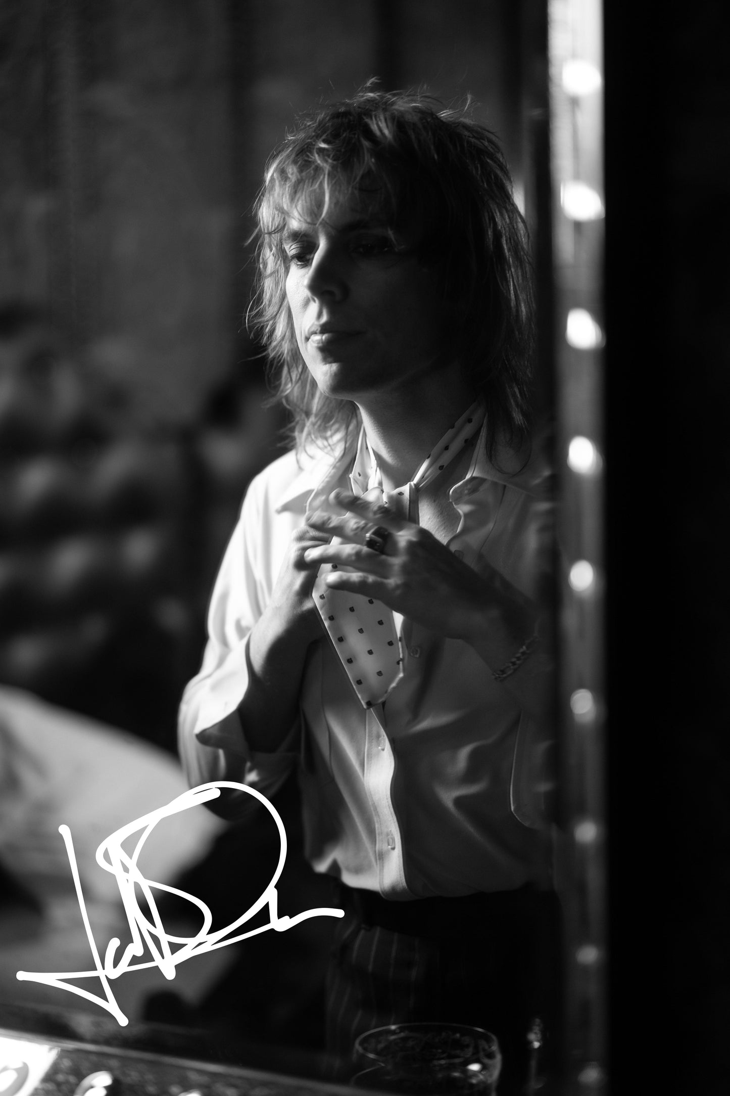 Luke Spiller - Love Will Probably Kill Me Before Cigarettes And Wine W/Signed Picture, 11 Page Lyric Booklet White - RECORD