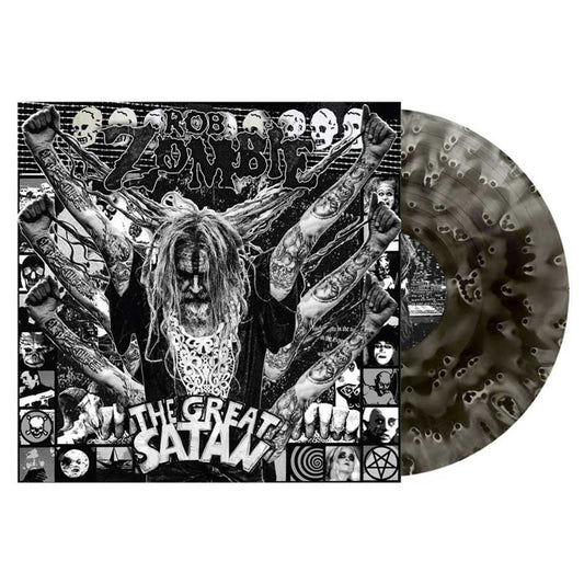 ROB ZOMBIE - THE GREAT SATAN - GHOSTLY BLACK - RECORD