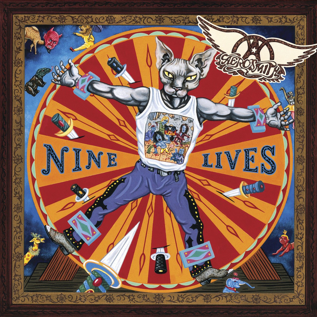 AEROSMITH - NINE LIVES - RECORD