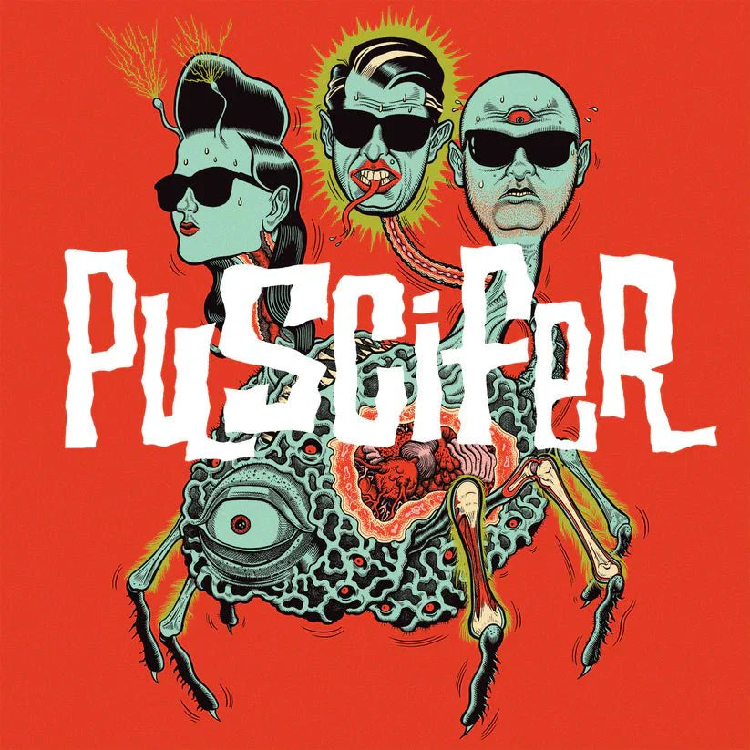 Puscifer - Global Probing Live  (Limited Edition Clear Green w/Black Smoke Vinyl) - vinyl LP