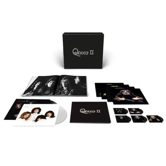 Queen ll Deluxe 5 CD & 2 LP 112 Page Book Box Set - RECORD