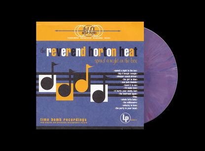 Reverend Horton Heat - Spend A Night In The Box Purple VINYL LP