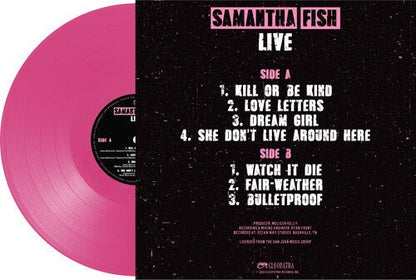 FISH,SAMANTHA - LIVE - PINK - RECORD