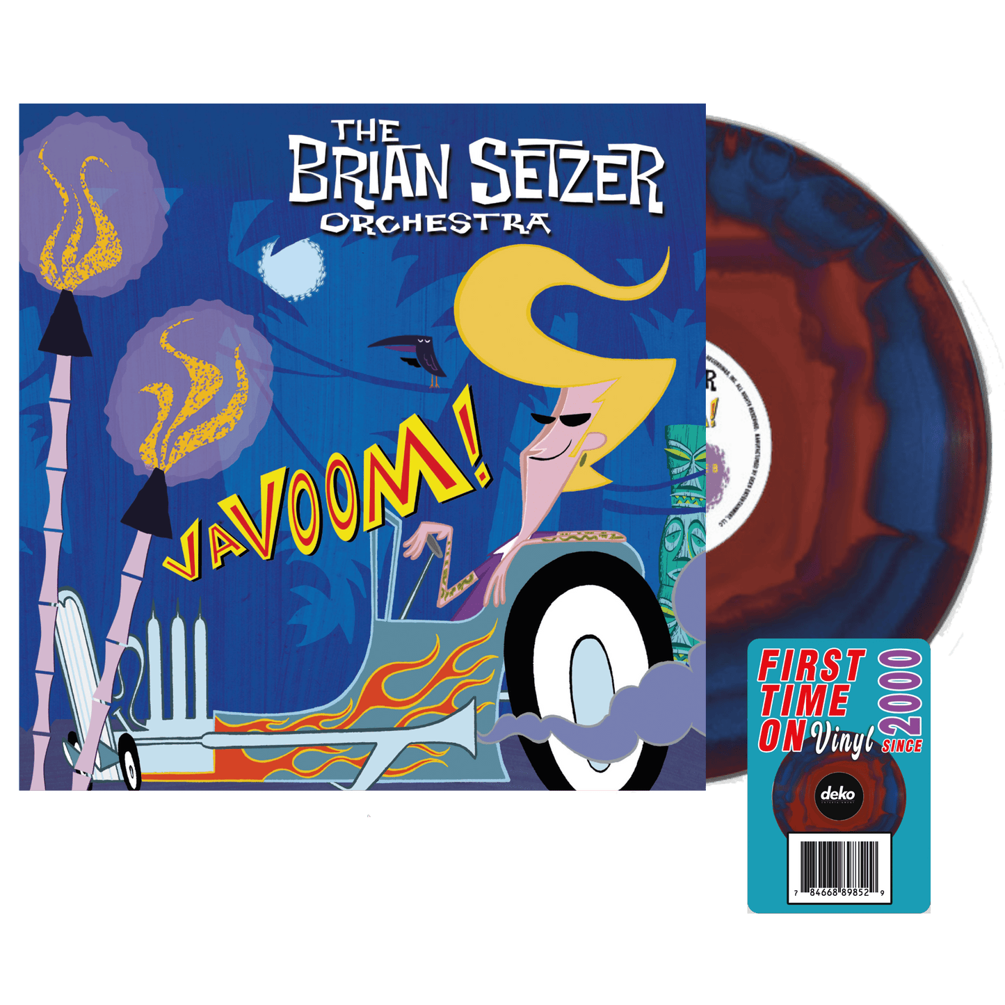 THE BRIAN SETZER ORCHESTRA - VAVOOM! THE AMERICANO - RECORD