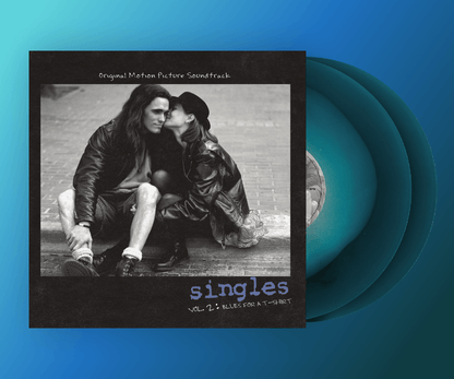 Singles Vol. 2 Original Motion Picture Soundtrack Pacific Rain Blue Colored - RECORD