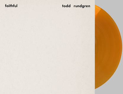 TODD RUNDGREN - FAITHFUL Premium Sound Edition Clear Gold - RECORD