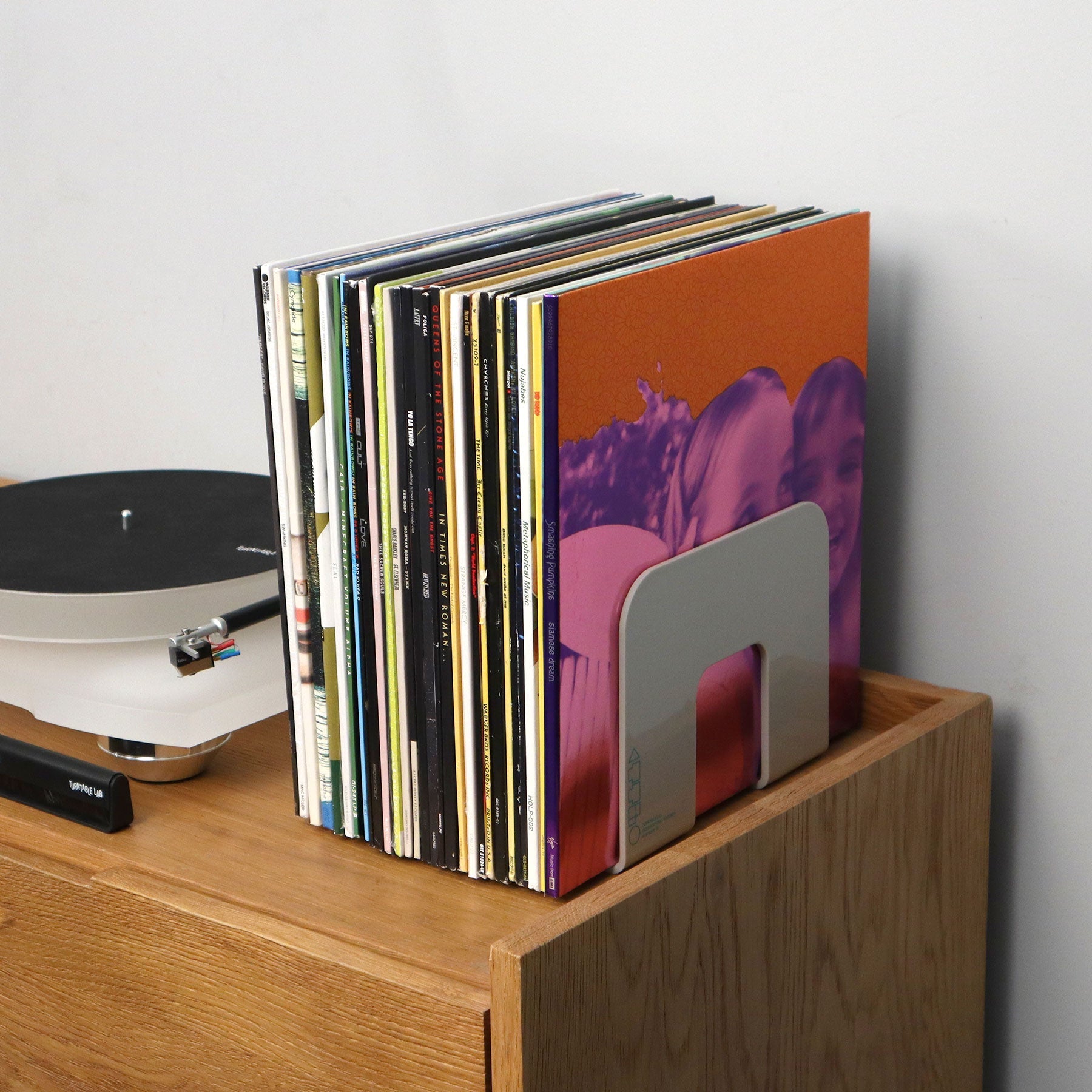 Turntable Lab: Mod3 Vinyl Record Rack Organizer - Grey