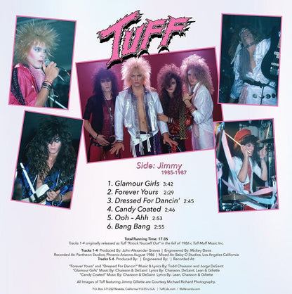 TUFF - THE GLAM YEARS 1985-1989 BLACK/PURPLE - RECORD