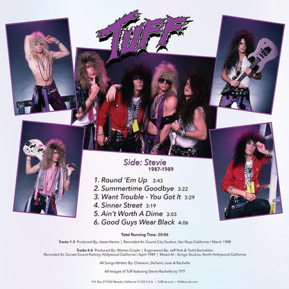 TUFF - THE GLAM YEARS 1985-1989 BLACK/PURPLE - RECORD