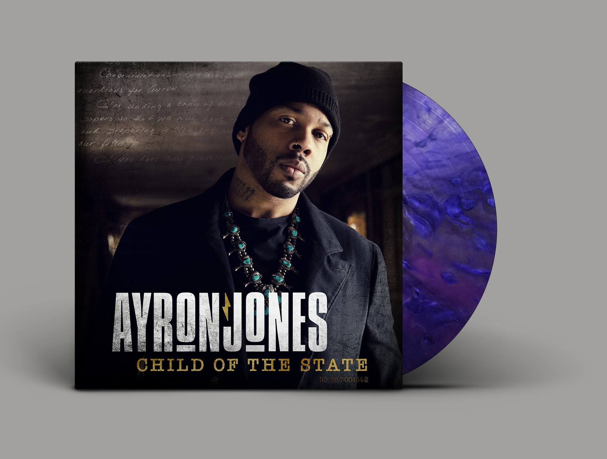 Ayron Jones - Child Of The State Purple - RECORD