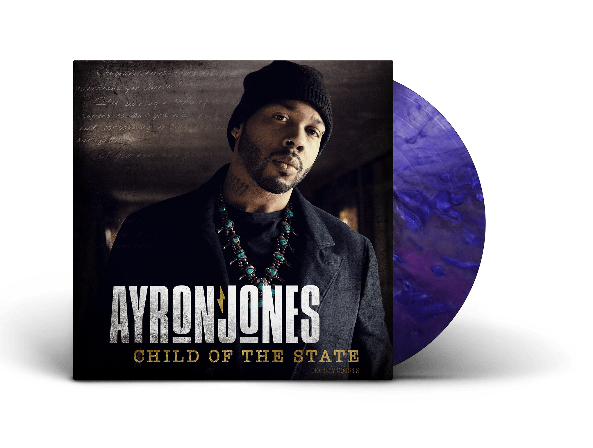 Ayron Jones - Child Of The State Purple - RECORD
