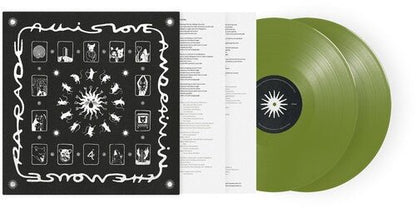OF MONSTERS & MEN - ALL IS LOVE & PAIN IN THE MOUSE PARADE (IEX) Olive Green - RECORD